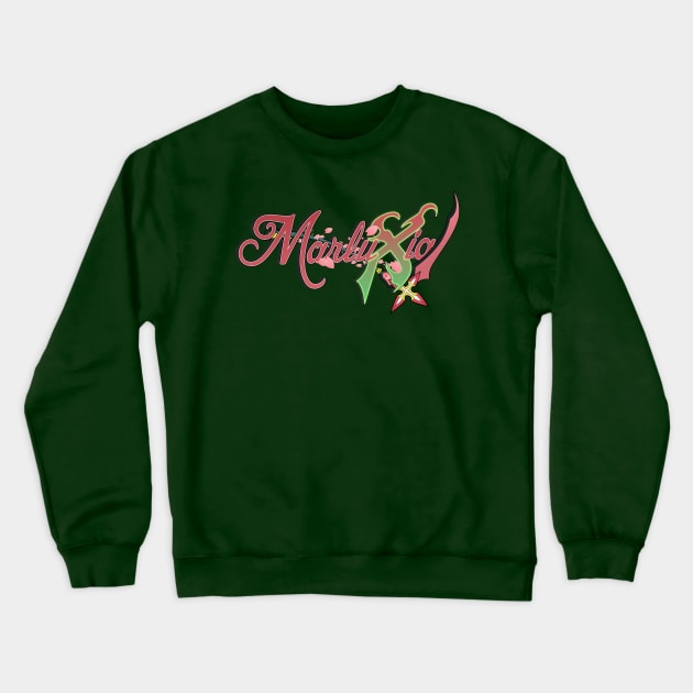 Marluxia Title Crewneck Sweatshirt by DoctorBadguy